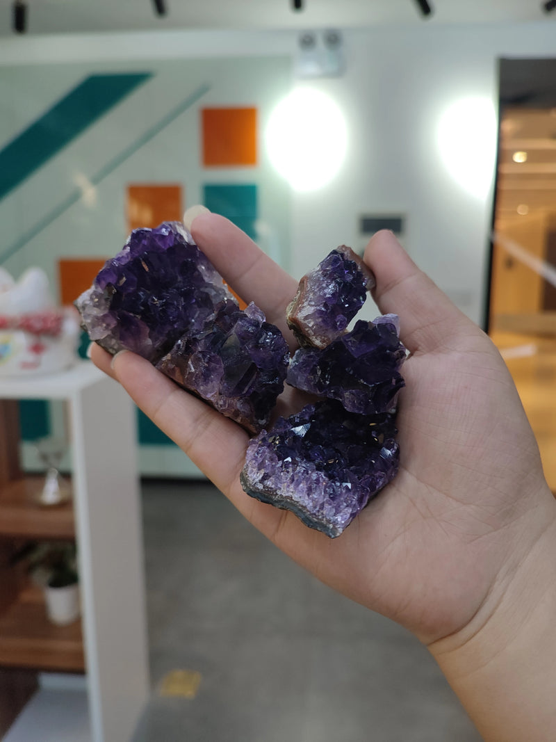 Amethyst Druse Ametara | Naturkristall | Energieheilung & Meditation | Handpoliert