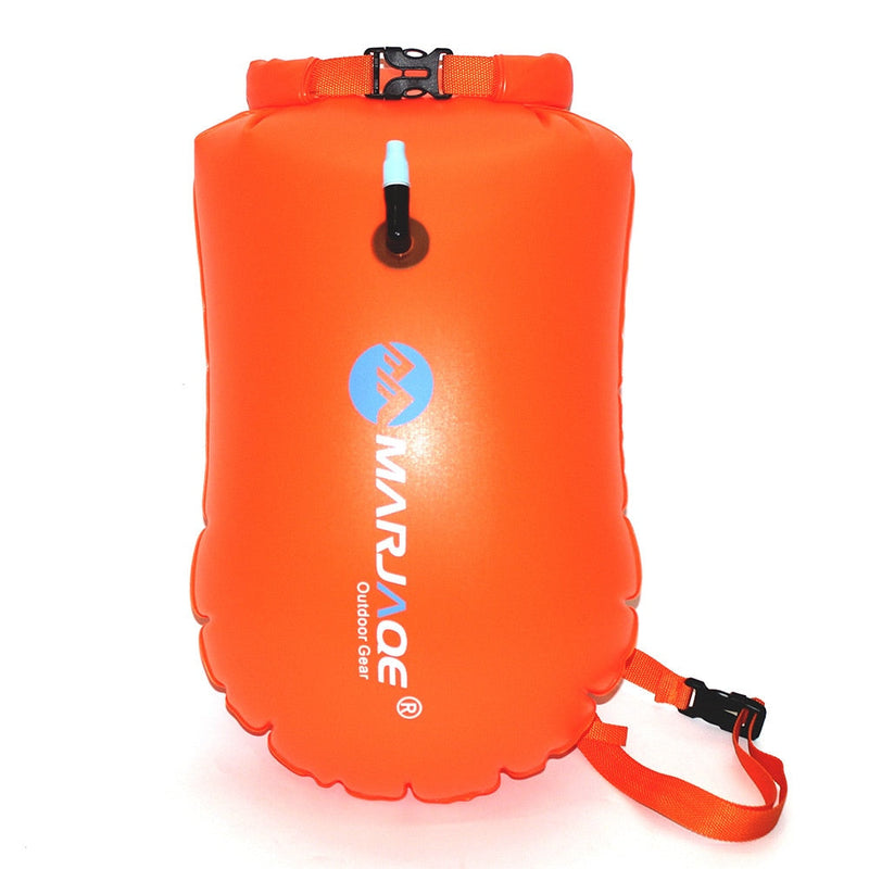 Wasserdichte Outdoor-Tasche DryVanta 15L | Rolltop mit Clipverschluss | Aufblasbar & Leicht | Für Kajak, Wandern & Abenteuer