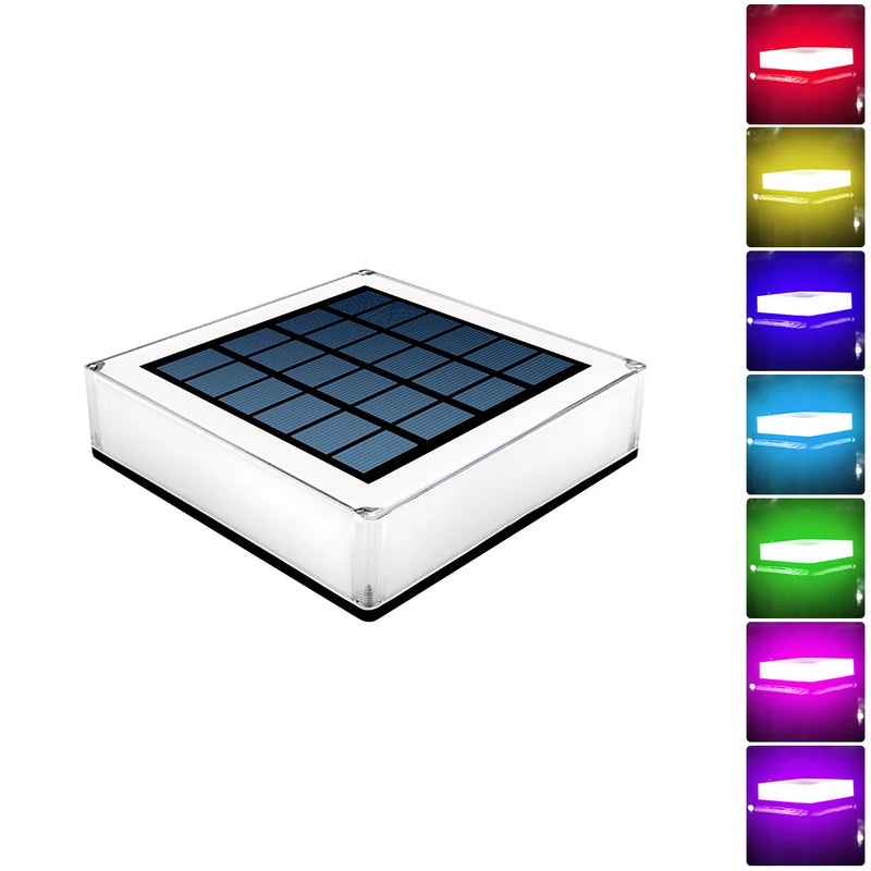 Solarya | Solar LED Gartenlampe | 3 Lichtfarben & IP65 Wasserdicht | 2000 mAh Akku