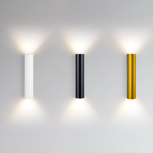 Wandleuchte LUMOREA | Goldfinish aus Aluminium | COB-LED-Technologie | Erhältlich in 15–60 cm