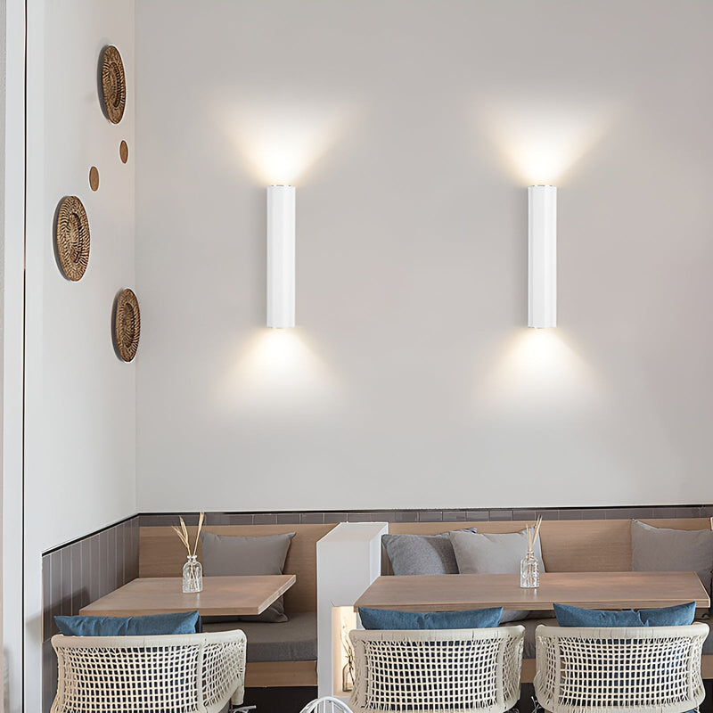 Wandleuchte LUMOREA | Goldfinish aus Aluminium | COB-LED-Technologie | Erhältlich in 15–60 cm