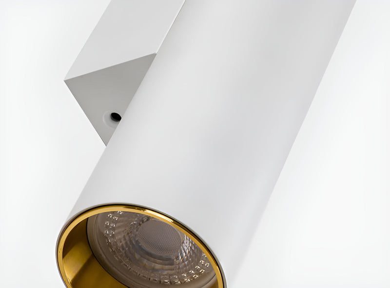 Wandleuchte LUMOREA | Goldfinish aus Aluminium | COB-LED-Technologie | Erhältlich in 15–60 cm