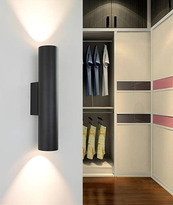Wandleuchte LUMOREA | Goldfinish aus Aluminium | COB-LED-Technologie | Erhältlich in 15–60 cm