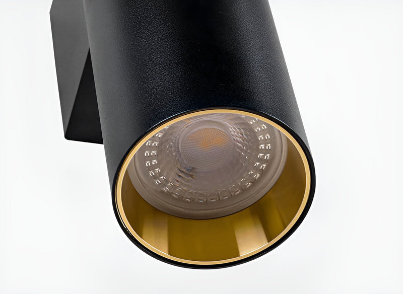 Wandleuchte LUMOREA | Goldfinish aus Aluminium | COB-LED-Technologie | Erhältlich in 15–60 cm