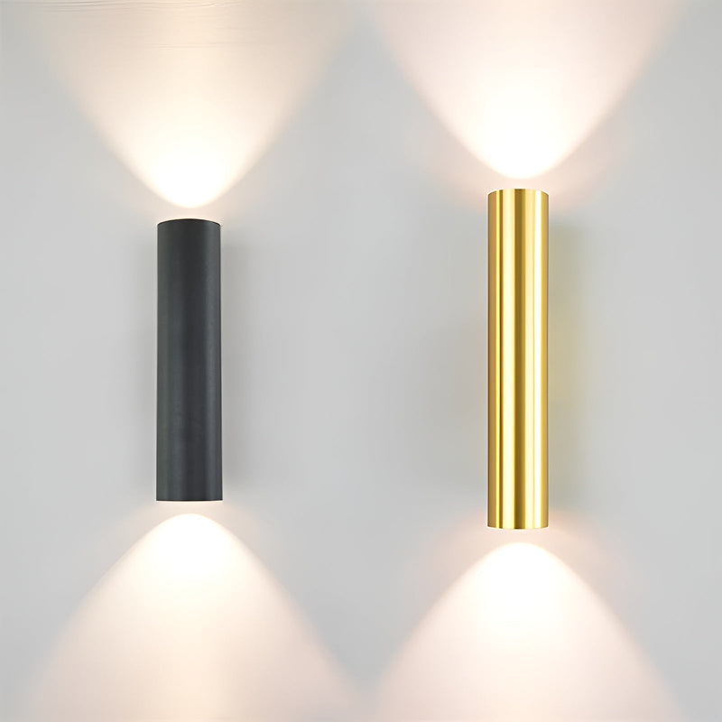 Wandleuchte LUMOREA | Goldfinish aus Aluminium | COB-LED-Technologie | Erhältlich in 15–60 cm