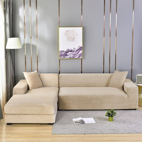 SuperSofa - Elastischer Sofabezug aus Samt