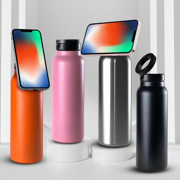 HydraGrip Flask – Trinken, Halten, Freihändig genießen!