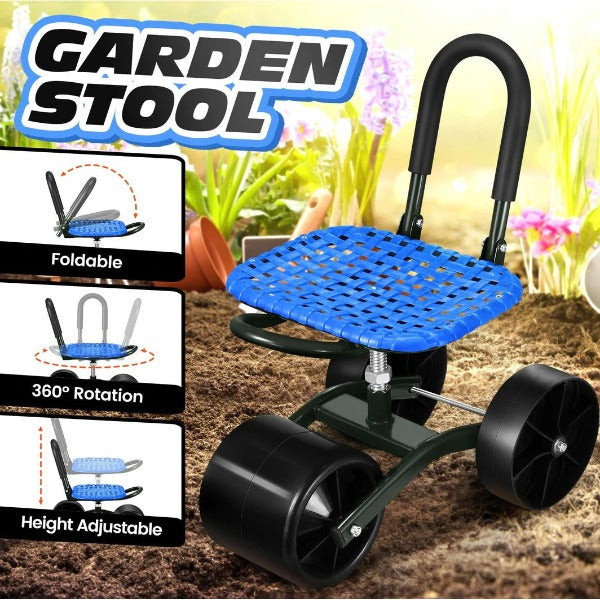 GrowGlide – Der drehbare Gartenhocker!