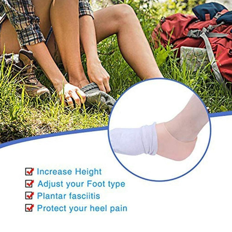 Elevana LiftPads Erhöhende Schuheinlagen | Unsichtbare Höhensteigerung | Ergonomisch & Bequem | Silikon