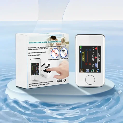 Pulsoximeter VitalCheck Pro | SpO₂ & Herzfrequenz | Schmerzfrei & Genau | Kompakt & Wiederaufladbar
