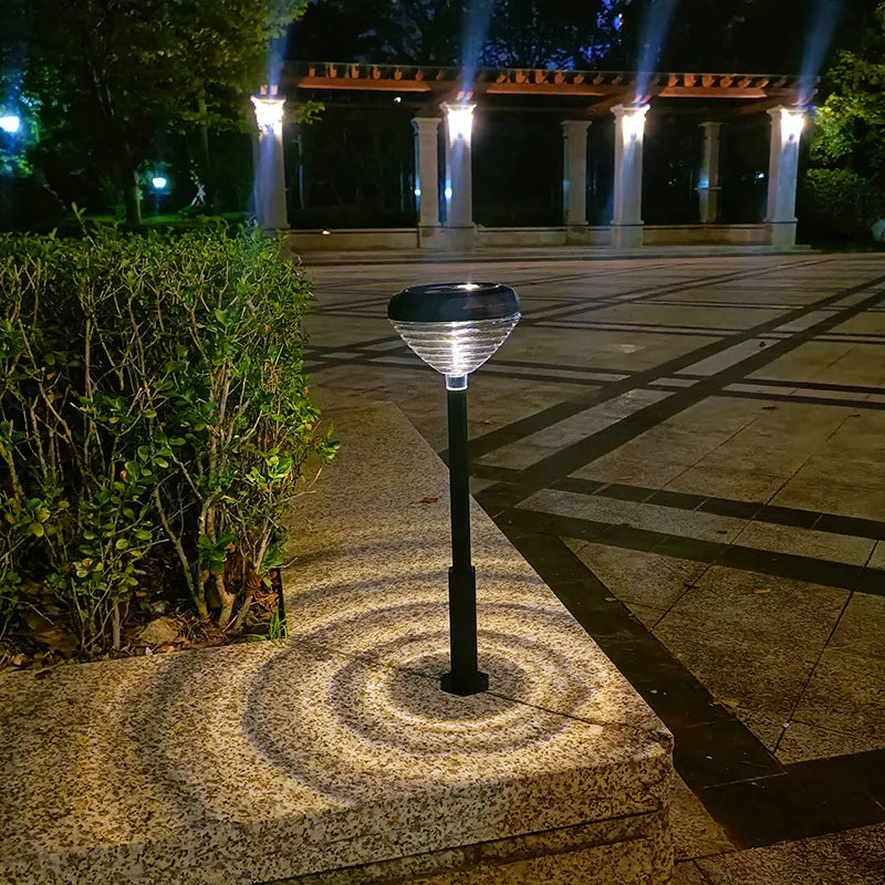 Solweg LED Wegleuchte | Solarbetrieben & Wetterfest | Elegantes Design | 35 cm Höhe