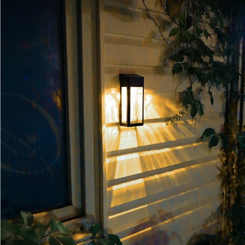 Solura Wandlampe | Solar LED Außenleuchte | Elegant & Energieautark | 23 cm Höhe