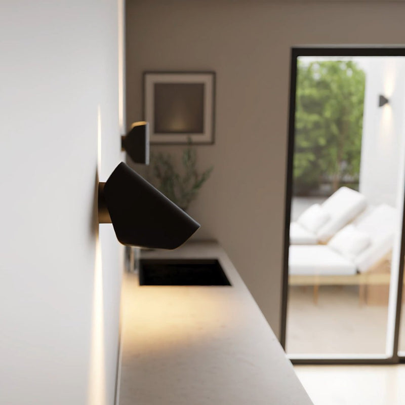 LED Wandleuchte AXIVIA | Schwenk- & neigbar | Warmweiß 2700K | IP65 Außenbereich | 16,5x10,5x11,5 cm