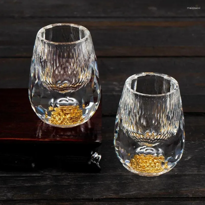 GemChisel - Luxuriöses Kristall-Schnapsglas