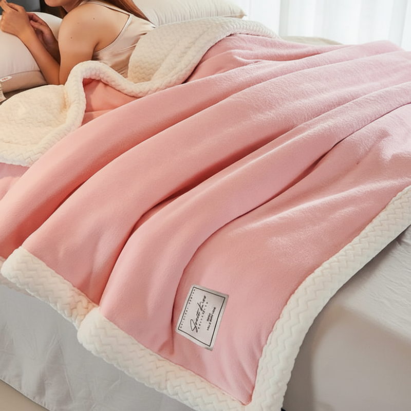 Fleece-Decke CozyBlanket | Luxuriös & Weich | Wärmend & Leicht | Vielseitig Einsetzbar