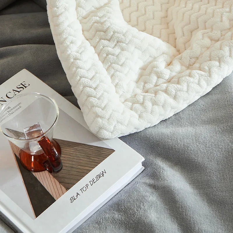 Fleece-Decke CozyBlanket | Luxuriös & Weich | Wärmend & Leicht | Vielseitig Einsetzbar
