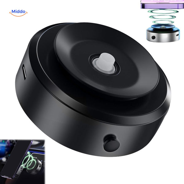 OrbitMount - Tragbare 360° Autohalterung mit magnetischem Saugnapf