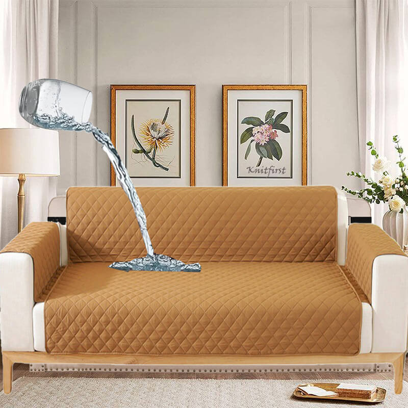 VelvetGuard Sofaüberwurf | Luxus Flanell | Antirutsch & Waschbar | Für 3-Sitzer bis 198 cm