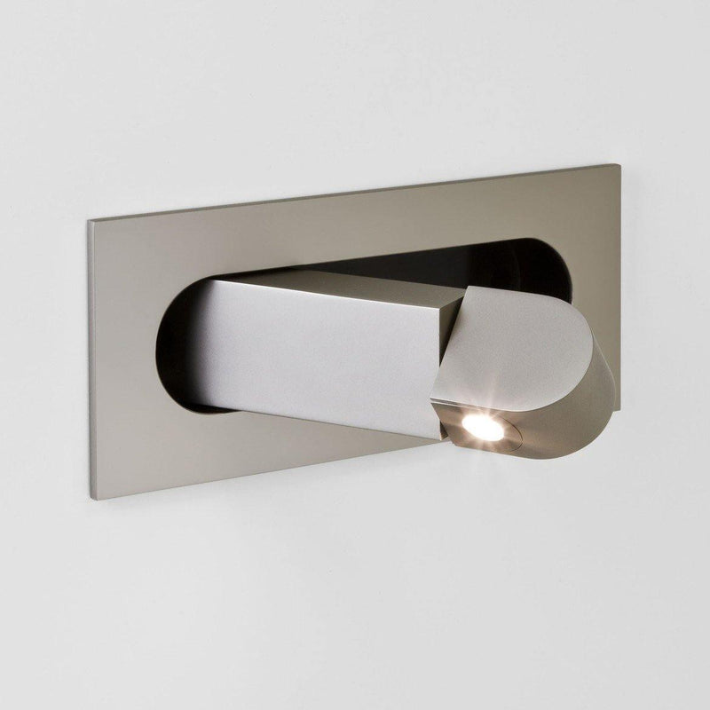 LED Bettleselampe LUMEVIA | 3 Lichtfarben | Aluminiumlegierung | Ø19 cm x H8 cm | Mit Druckschalter