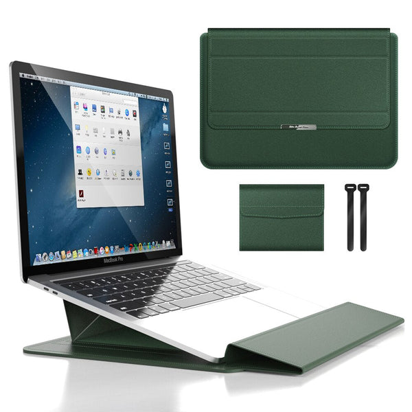 Valvora Laptop Sleeve 3-in-1 | Wasserfest & Stoßfest | Leicht & Elegant | Mit Zubehörfach