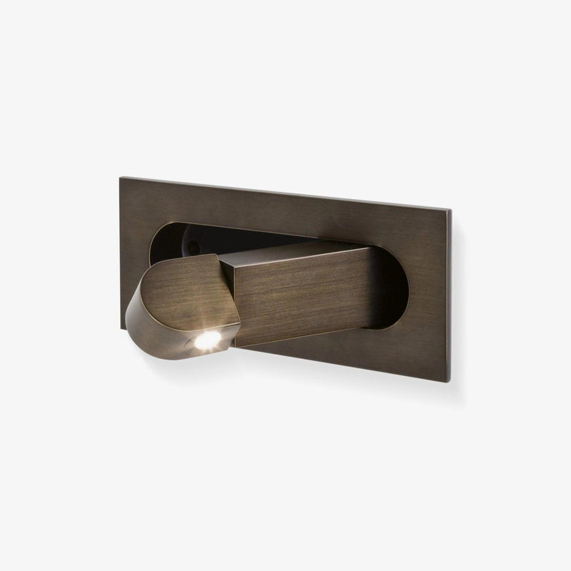 LED Bettleselampe LUMEVIA | 3 Lichtfarben | Aluminiumlegierung | Ø19 cm x H8 cm | Mit Druckschalter