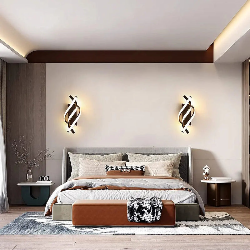 Lumiora Moderne Wandleuchte | Licht nach oben & unten | Kabellos & Elegant | LED Aluminium