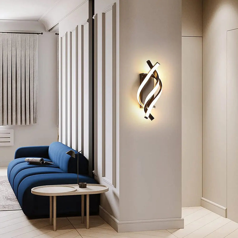 Lumiora Moderne Wandleuchte | Licht nach oben & unten | Kabellos & Elegant | LED Aluminium