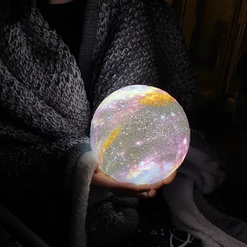 Sternenhimmel Nachtlampe LYUNORA | Touchsteuerung & USB-Akku | LED | Magisches Design für ruhige Nächte