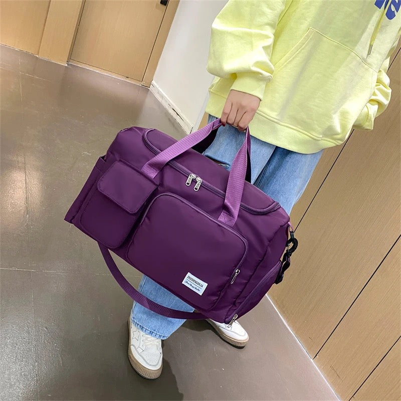 Traventix Reisetasche mit Mehrfachfächern | Wasserdicht & Leicht | Sport-, Fitness- & Weekender-Tasche für Damen & Herren