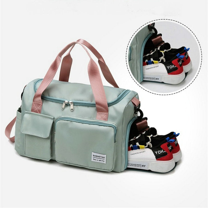 Traventix Reisetasche mit Mehrfachfächern | Wasserdicht & Leicht | Sport-, Fitness- & Weekender-Tasche für Damen & Herren