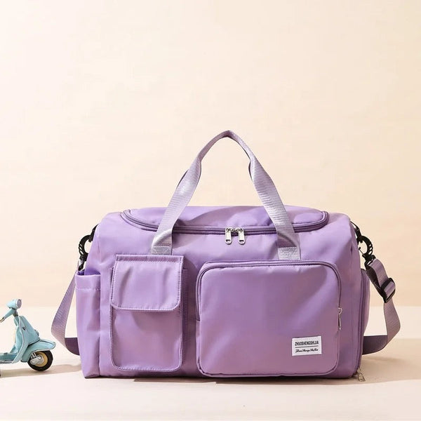 Traventix Reisetasche mit Mehrfachfächern | Wasserdicht & Leicht | Sport-, Fitness- & Weekender-Tasche für Damen & Herren