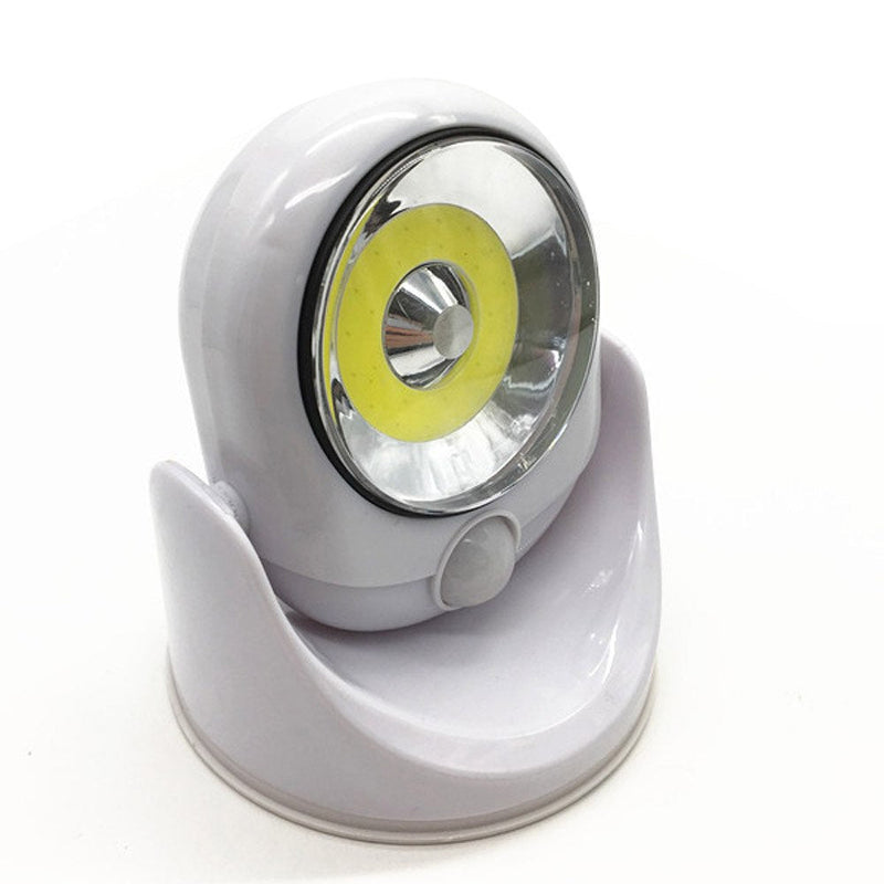 LUXWÄCHTER LED Sicherheitslampe | Mit Bewegungsmelder & Timer | Kabellos & Wetterfest | 450 Lumen