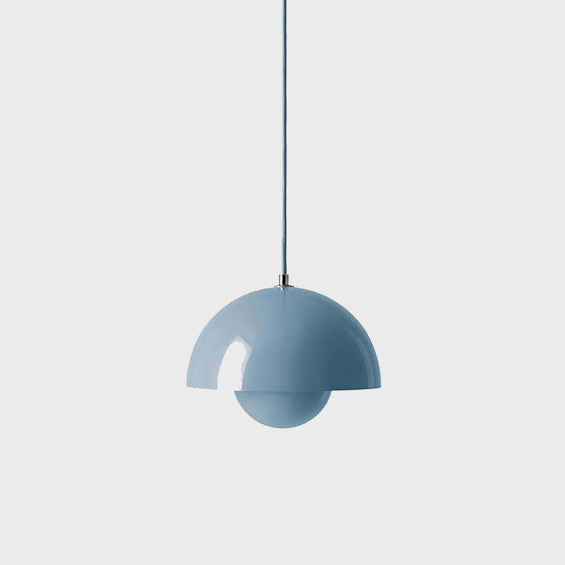 Pendelleuchte Skandilux | Halbkuppel-Design | Verstellbar | Metall Bunt