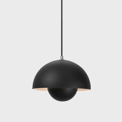 Pendelleuchte Skandilux | Halbkuppel-Design | Verstellbar | Metall Bunt