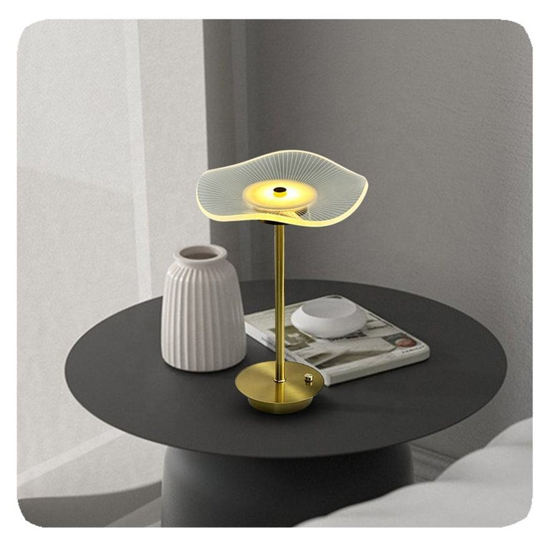 Veliora LED Tischlampe Dimmbar | Modernes Design aus Eisen | Ø10×37 cm | Verstellbare Lichtintensität