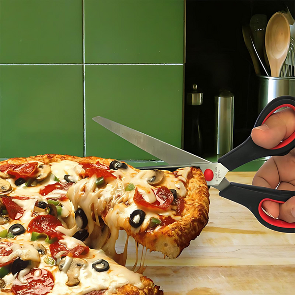 Pizzaschneider Slicio | Superscharf & Vielseitig | Rostfreier Stahl | Leicht zu Reinigen