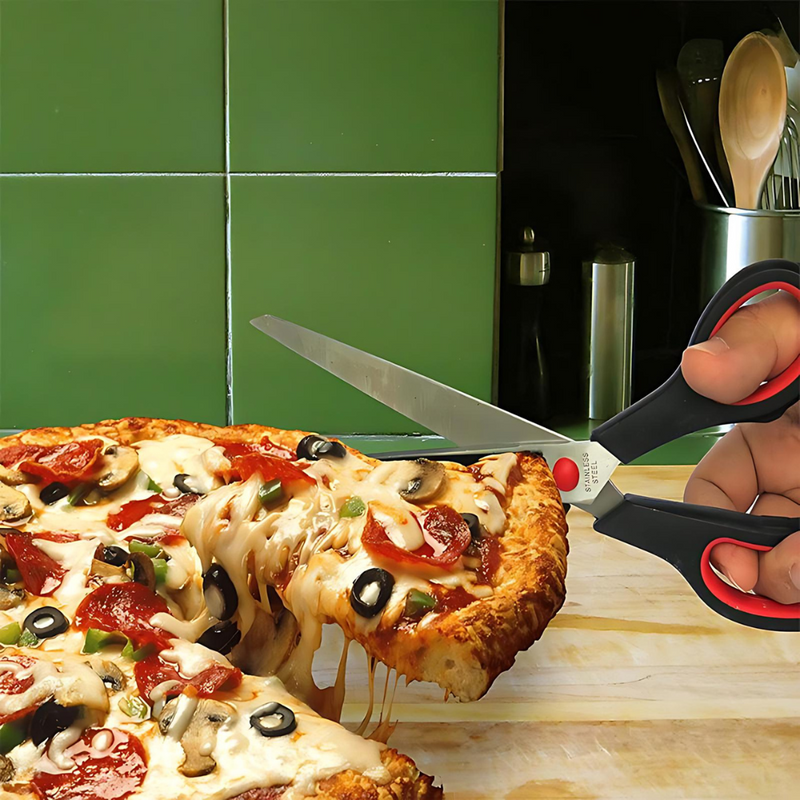 Pizzaschneider Slicio | Superscharf & Vielseitig | Rostfreier Stahl | Leicht zu Reinigen