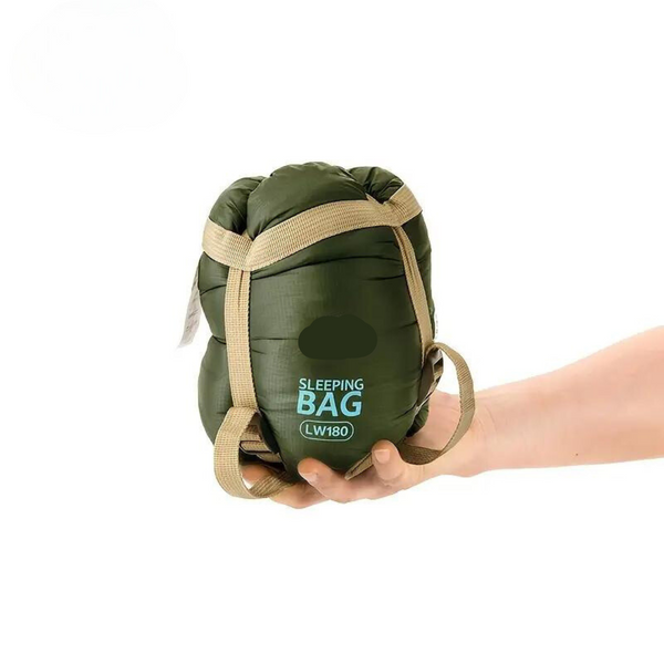 TrekNite Leichter Schlafsack Kompakt | 900 g | Für 10–20 °C | Atmungsaktiv & Waschbar | 190×75 cm
