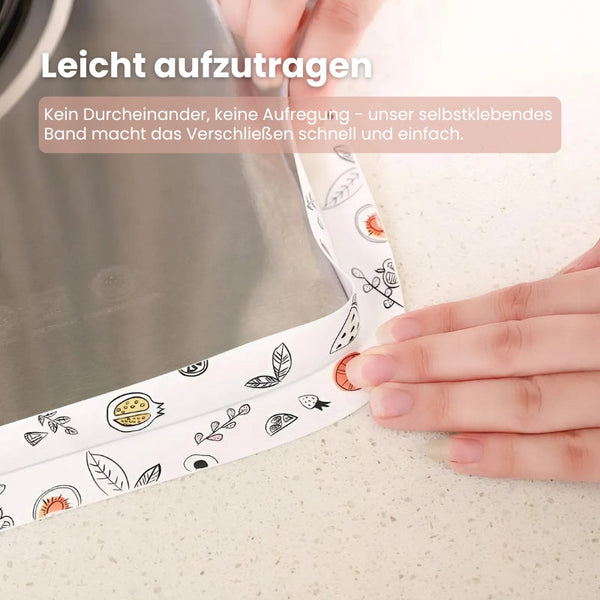 TightSeal - Wasserdichtes PVC-Dichtband für Küche und Bad