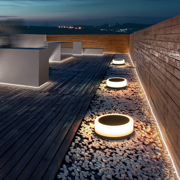 Solar-Wandleuchte LumaSteel | Mit Dämmerungssensor | Edelstahl & Aluminium | IP65 Wetterfest | LED Warmweiß
