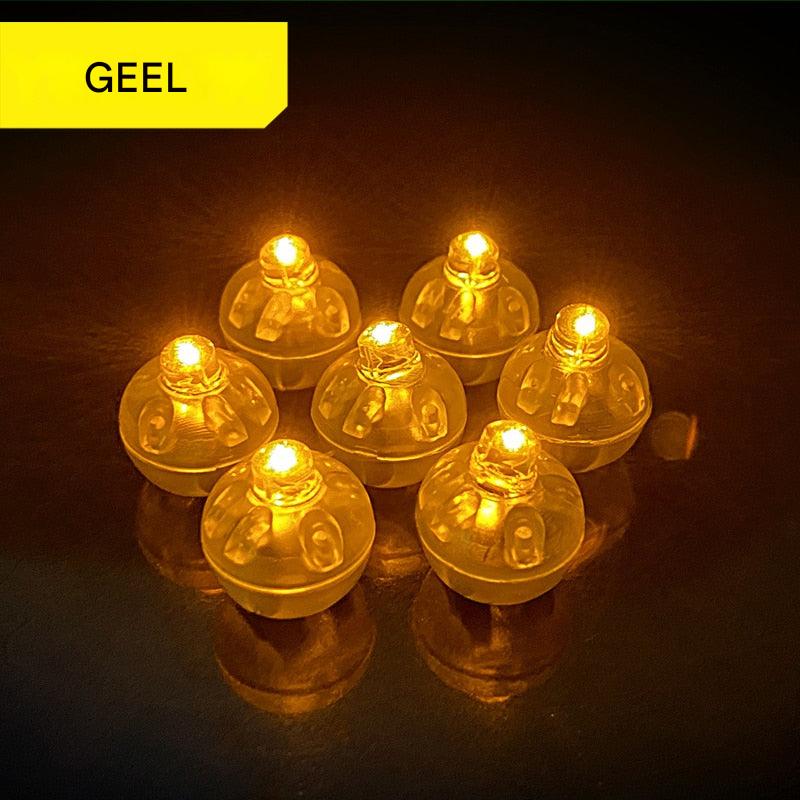 LED Mini-Lichtkugeln LumiPearls | Bunte Partybeleuchtung | Wiederverwendbar | Ø 1,3 cm