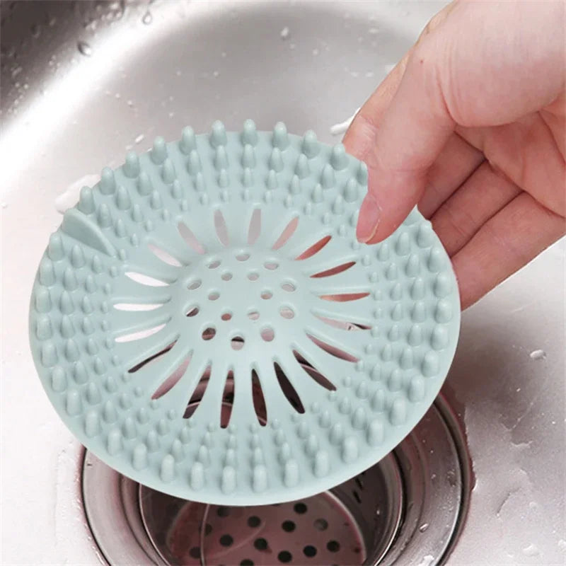 DrainHero Abflusssieb | Anti-Haar Filter | TPR Material | Für Dusche, Bad & Küche