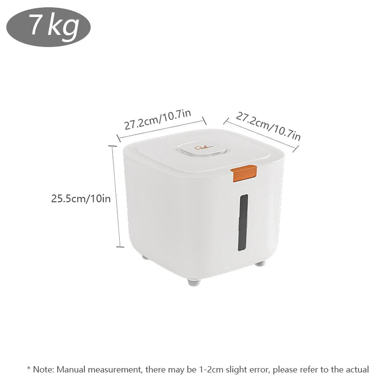 TrockenFutterPro Futtertonne für Hunde & Katzen | Luftdicht & Feuchtigkeitsgeschützt | 3–7kg Lagerung | Geruchsdicht