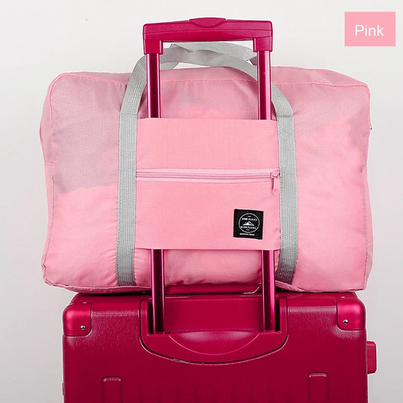 Voyapura Faltbare Reisetasche | Wasserdicht & Ultraleicht | Große Kapazität | Unisex Nylon-Handgepäck