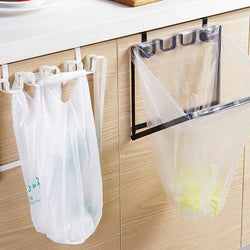 CleanFold Faltbarer Müllbeutelhalter | Über-Tür Design | Platzsparend & Praktisch | Küche