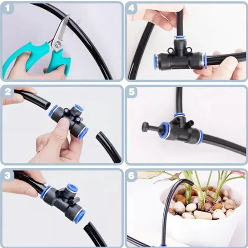 AquaFlex360 – Smarte Gartenpflege, Tropfen für Tropfen