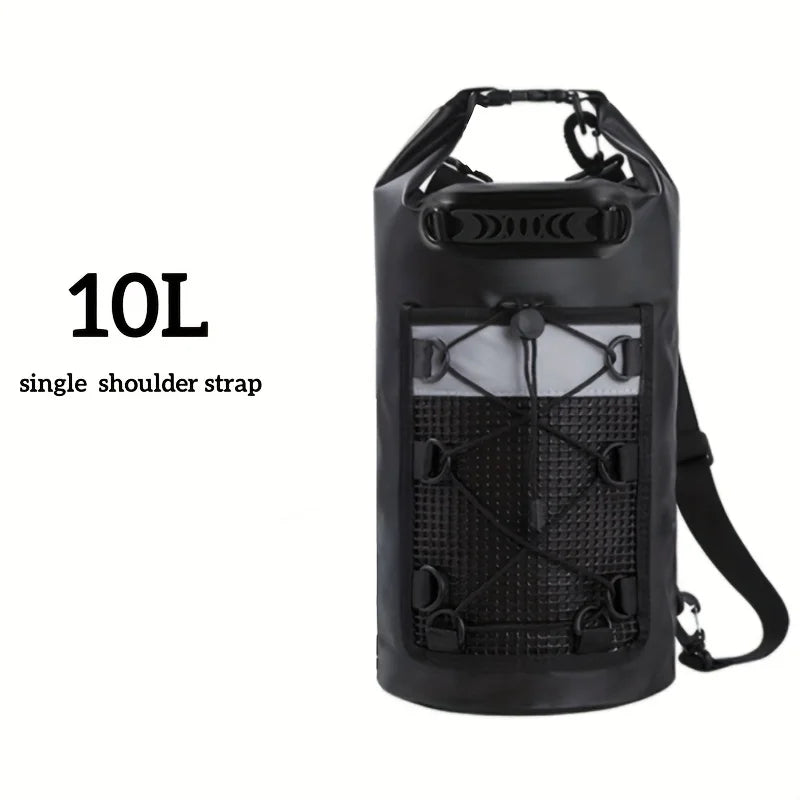 Wasserdichte Dry Bag AQUARIX Motion | 10/20/30 L | Rolltop & Schultergurt | Für Kajak, Strand & Trekking