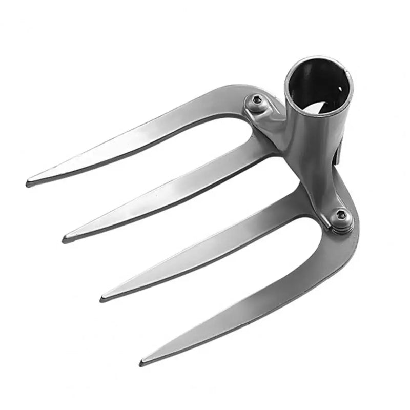 UnkrautGreif Pro | 4-Zinken Unkrautstecher | Manganstahl | Ergonomisch & Schwerlast