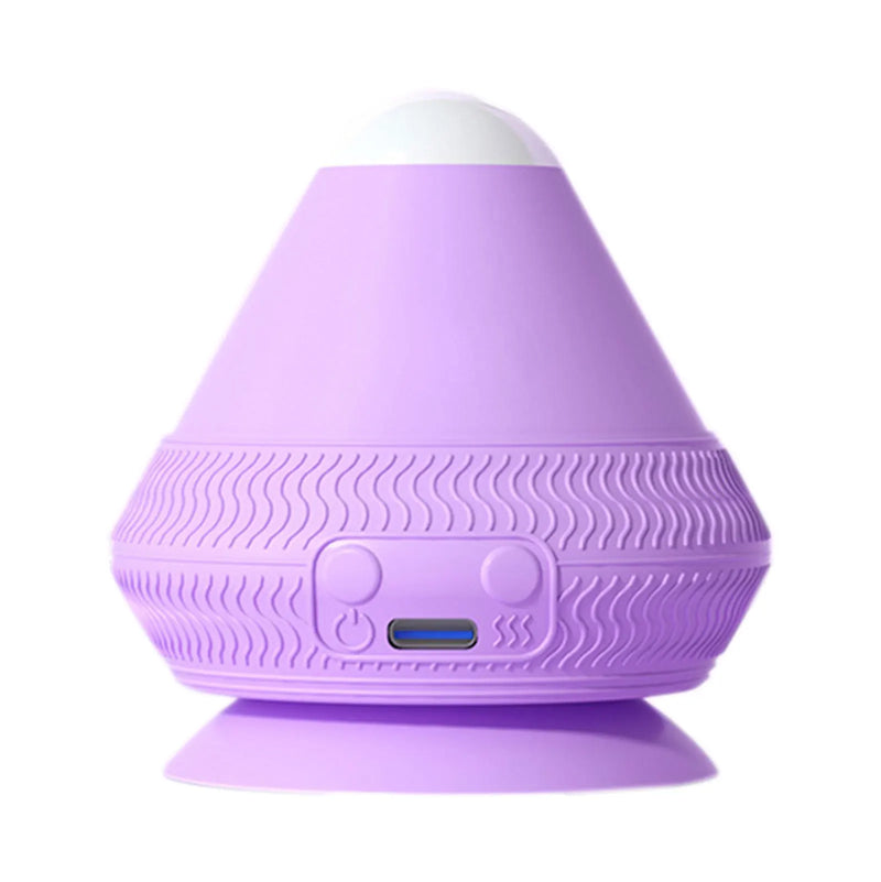 Vibrations-Massageball FlexiVibe | USB-wiederaufladbar | Wärme- & Vibrationstherapie | Silikon | Tragbar & Selbsthaftend