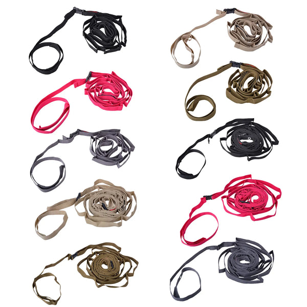 Camping-Aufhängung TrailHanger Pro | 1,8 m / 5 m Camp Organizer | Robustes Gurtband | Für Zelt & Outdoor-Ausrüstung